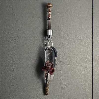 Κρεμασμένη Μάγισσα Wukong Μύθος 2D Μαύρο Ακρυλικό Κλειδιάκι Μοντέρνο Κεραυνό για Ταξίδια