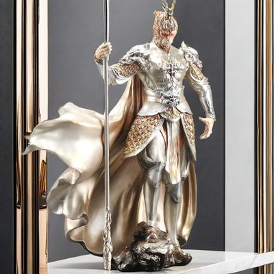 Μαύρη Μυθολογία Wukong Χρυσό Κροτίδιο Σχήμα εναντίον του Βούδα Σύγχρονο Σχεδιασμό Οικιακό στολίδι