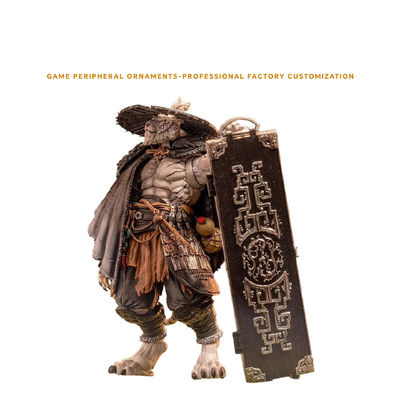 Ρεζίνη 1/12 Σκηνή Φουρέι Πλανήτης Μαχαίρι Master Weng Tiger Action Figure Λευκή έκδοση