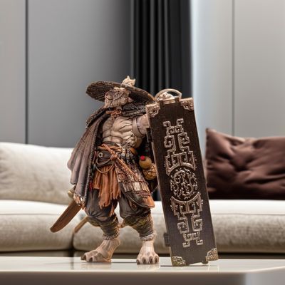 Προσαρμοσμένο μέγεθος Maestro Union 1/12 Scale Furay Planet Blade Master Weng Tiger Action Figure Λευκή έκδοση
