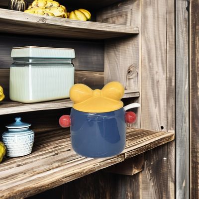 Κεραμικό οργανωτή μαγειρικής βίντεο βάζα για τσάι καφέ ζάχαρη αποθήκευση πλαστικό γυάλινο καπάκι