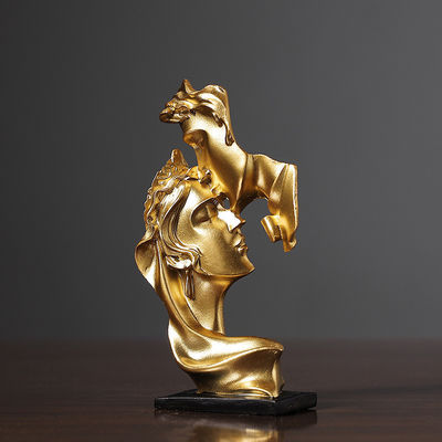 Εμπορικός αγοραστής Καταστήματα αναμνηστικών Στάτους Σκεπτόμενου Εργαλεία από ρητίνη με υλικό μπαμπού