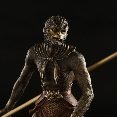 Σύγχρονο Black Myth Game Legends Προσαρμοσμένο 3D άγαλμα Wukong σε κράμα με θέμα τέχνης