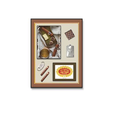 Τριδιάστατη τοιχογραφία τσιγάρων σε μοντέρνο στυλ.