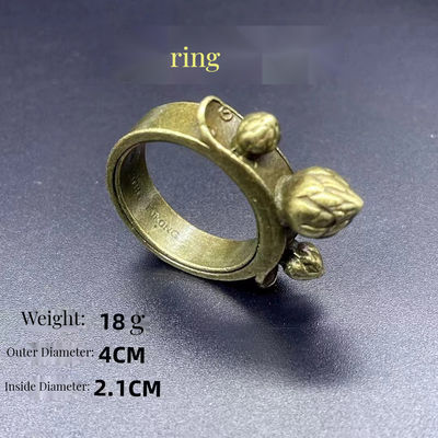 Αξιοτελές Black Myth Monkey King Χρυσό Hoop Ring Badge Set Ολόκληρο μέταλλο