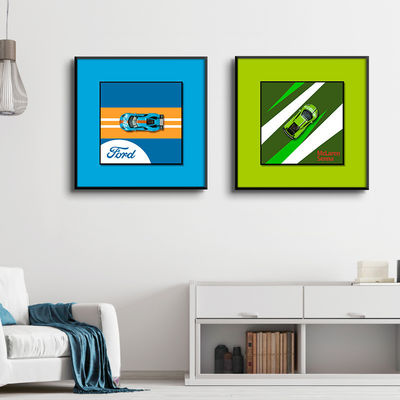 Ηλεκτρική νεκροψία Διασυνοριακό ηλεκτρονικό εμπόριο Σύγχρονο δημιουργικό χρώμα κρεμασμένο αυτοκίνητο από κράμα