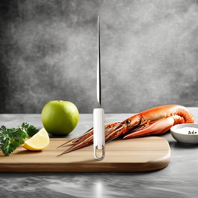 Εργαλεία θαλασσινών Εργονομικό μεταλλικό απομακρυντή κατσαρίδων γαρίδας και ξυριστής κλίμακας ψαριών για σπιτικούς σεφ