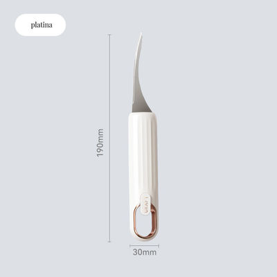 Εργαλεία θαλασσινών Εργονομικό μεταλλικό απομακρυντή κατσαρίδων γαρίδας και ξυριστής κλίμακας ψαριών για σπιτικούς σεφ