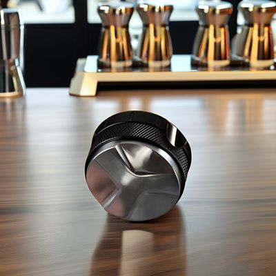 51mm/53mm από ανοξείδωτο χάλυβα και ξύλο καφέ για Barista Portable Espresso Tool