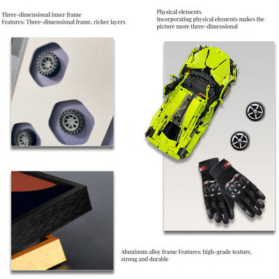 Στυλάτο Κρυστάλλινο Γυριστικό Τείχος Κρέμασμα για Κτιριακά Μπλοκ στο Σύγχρονο Σχεδιασμό