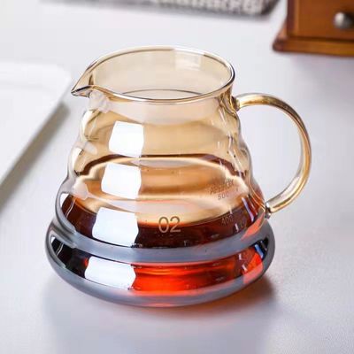 600 ml Nordic Portable Pour-Over Coffee Server Drip Set με ανθεκτική στη θερμότητα γυάλινη κατσαρόλα