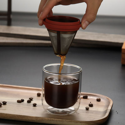 Μονάδα καφέ και τσαγιού unisex φορητό διαφανές γυαλί