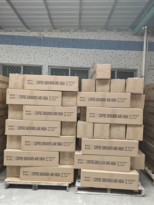 Εμπορικό ψηλό χτυπητό σωλήνα ABS πλαστικό κουτί χτυπήματος καφέ με κεραμικά και μεταλλικά σκεύη