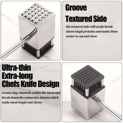 Τελική γεύση 36-λέφτης ανοξείδωτου χάλυβα μαλακτικό κρέατος για εγγυημένη γεύση