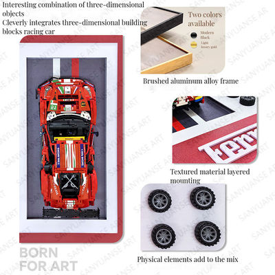 Porsche Sports Cars Wall Display Frame Custom Size για το σπίτι ή το γραφείο Κρέμας οθόνης