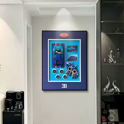 Σύγχρονο Στυλ Σχεδιασμού Προσαρμόσιμα Σπορ Αυτοκίνητο Τείχος Εμφάνιση πλαίσιο για μοντέλα πολυτελών σπιτιών