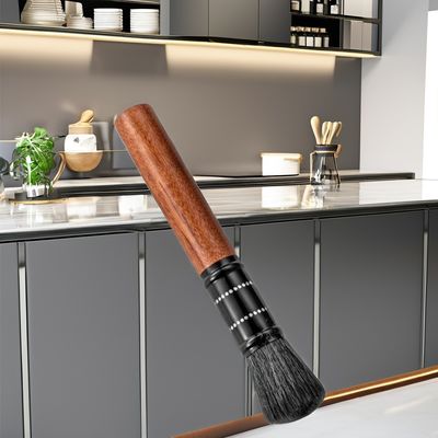 Εισορρόπηση βαρύτητας Espresso Tamper για 58mm Μεταλλικό και ξύλινο σχεδιασμό Barista Essentials