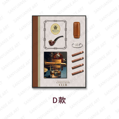 Καλλιτεχνική τρισδιάστατη προσομοίωση τσιγάρων για διακόσμηση καφετέριας