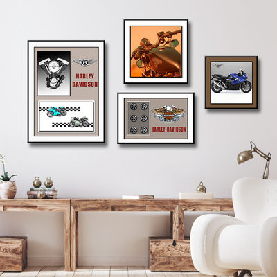 Σύγχρονο σχέδιο Τριδιάστατο πραγματικό αντικείμενο Διακοσμητική ζωγραφική για το παιδικό υπνοδωμάτιο