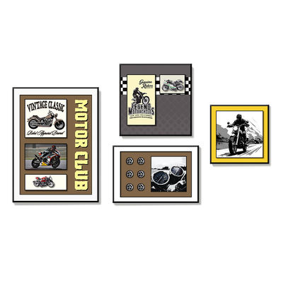 Σύγχρονο σχέδιο Τριδιάστατο πραγματικό αντικείμενο Διακοσμητική ζωγραφική για το παιδικό υπνοδωμάτιο