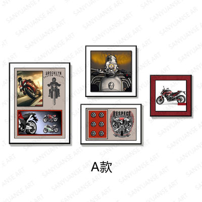 Σύγχρονο σχέδιο Τριδιάστατο πραγματικό αντικείμενο Διακοσμητική ζωγραφική για το παιδικό υπνοδωμάτιο