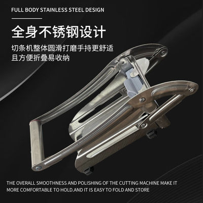 Σπίτι Κουζίνα Βασικό Ατσάλι Γαλλικές τηγανητές πατάτες Κόφτης για τέλεια Αγγούρι τηγανητές πατάτες