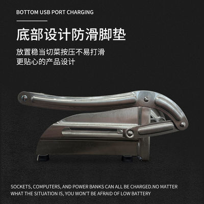 Σπίτι Κουζίνα Βασικό Ατσάλι Γαλλικές τηγανητές πατάτες Κόφτης για τέλεια Αγγούρι τηγανητές πατάτες