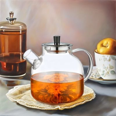 50 oz Clear Kettle Cup Set για καφέ Διαφανές και λογότυπο Προσαρμόστε το λογότυπο Αποδεκτό