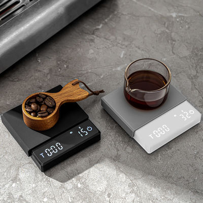 Μίνι USB Espresso Καφέ ζύγιση ζυγαριά 0.1g Ψηφιακή αυτόματη σταγόνα 2000g χωρητικότητα