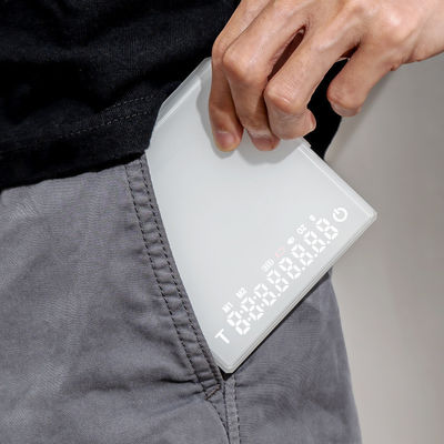 Μίνι USB Espresso Καφέ ζύγιση ζυγαριά 0.1g Ψηφιακή αυτόματη σταγόνα 2000g χωρητικότητα
