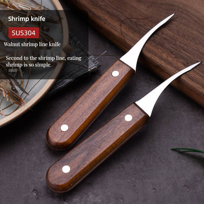 Απολέπιση θαλασσινών Αειφόρος από ανοξείδωτο χάλυβα Ψάρια κοιλιά Γαρίδες Μαχαίρι για επαγγελματίες