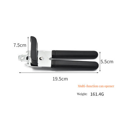 Εργονομικός πολυλειτουργικός χειροκίνητος ανοιχτήρας μπουκαλιών με προσαρμοσμένο μέγεθος και μετάλλιο σιλικόνης