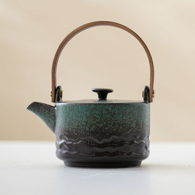 Κεραμικό Kung Fu Tea Set Μικρή οικιακή τσαγιέρα και τσαγιέρα με ανυψωτικό δοχείο για βάζες νερού Κετάλια