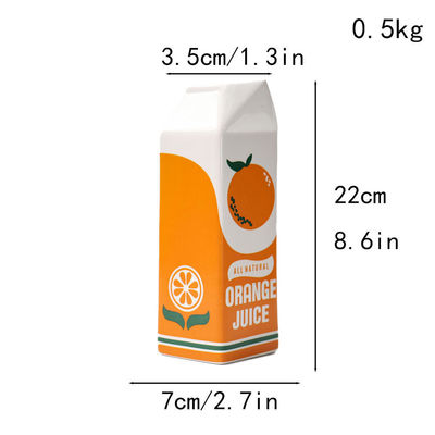 Σπίτι Διακόσμηση Κομμάτια Κεραμικό Vintage Matt-Finish βάζο σε σχήμα μικρού πορτοκαλί φρούτα