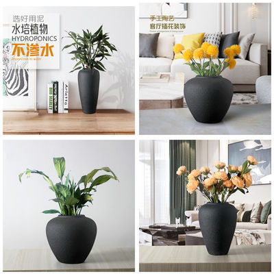 Σκανδιναβικό μοντέρνο Ins Design ART Deco Στυλ Κεραμική Εμφάνιση Λουλουδιών Βάζα Κεραμική Πωλίδα