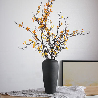 Κεντρικό σημείο του γάμου Βόρειος διακοσμητικός κυλινδρικός βάζος για υδροπονική στο πλυντήριο