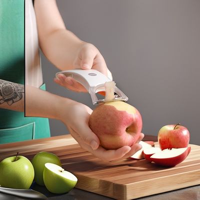 Ράβδοι Απολέπιση πατάτας από ανοξείδωτο χάλυβα Πολυλειτουργικό χειροκίνητο κοπτήρα φρούτων και λαχανικών