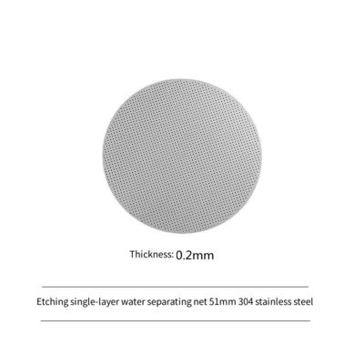 Επιβεβαιωμένη από τον μπαρίστα 58 mm οθόνη καφέ από ανοξείδωτο χάλυβα για σύγχρονες μηχανές τσαγιού