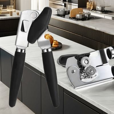 Χειροκίνητο ανοιχτήρα μπουκαλιών μπύρας από ανοξείδωτο χάλυβα με ασφαλή ομαλή άκρη και επίπεδο μεταλλικό σχεδιασμό