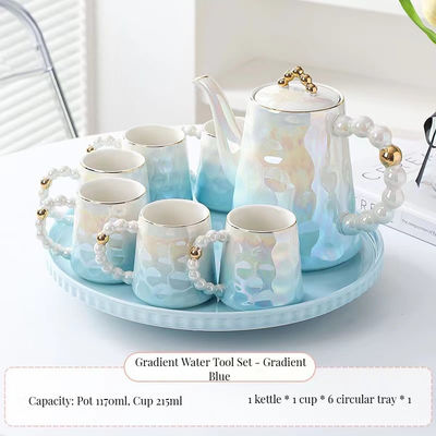 Ελαφρύ μοντέρνο μπαμπού Κούπες καφέ και πιάτο 1300ml