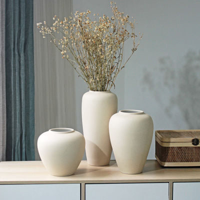 Γιορτή Σύγχρονο κεραμικό βάζο με αυγό νουντλ Πετράδι διακόσμηση λευκό Art Deco στυλ