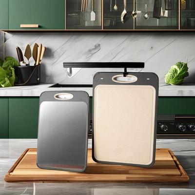 Πυκνωμένο πλαστικό πλαίσιο και οικολογικά φιλικό μπαμπού PP αντιγλιστρούμενη κοπή σανίδας για την κουζίνα απαραίτητο