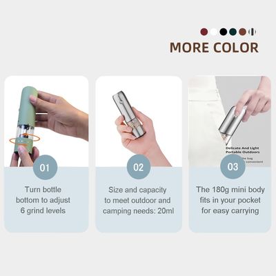 Αλμυρόπιπερα με κεραμικό πυρήνα από ανοξείδωτο χάλυβα