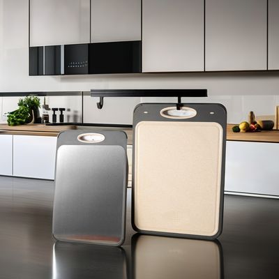 304 Ατσάλινο Πίνακα Κόψιμο Περιβαλλοντικά φιλικό Βαμβούλο τετραγωνικό σχεδιασμό Αντιμύκητος πλαστικό πλαίσιο