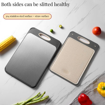 304 Ατσάλινο Πίνακα Κόψιμο Περιβαλλοντικά φιλικό Βαμβούλο τετραγωνικό σχεδιασμό Αντιμύκητος πλαστικό πλαίσιο