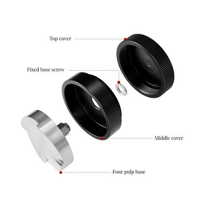 Τέσσερις λεπίδες από ανοξείδωτο χάλυβα για μπαρίστα σε καφέ