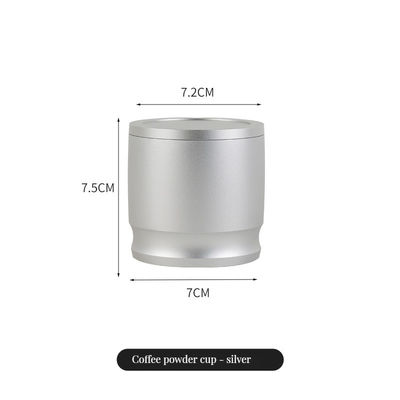 58mm Αλουμινίου κράμα Espresso καφέ δοσολογία κύπελλο για DIY πλαστική σακούλα σε σχήμα συσκευασία τσαγιού