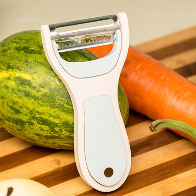 Αντιστρέψιμο 2 σε 1 Φρούτα Λαχανικά Peeler Slicer Μαχαίρι Κόπτης Πατάτες Καρότα Zester Grater