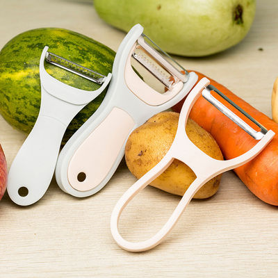 Αντιστρέψιμο 2 σε 1 Φρούτα Λαχανικά Peeler Slicer Μαχαίρι Κόπτης Πατάτες Καρότα Zester Grater