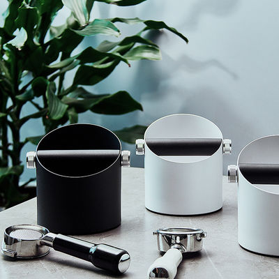 Λευκό Espresso Knock Box Πλυντήριο πιάτων Ασφαλές Αφαίρετο Knock Bar Αντιαλίστικη βάση Stand